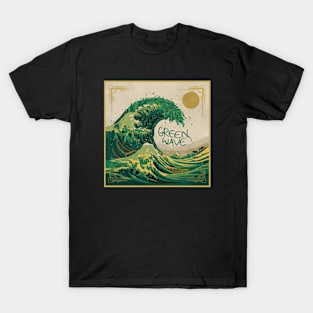 GREEN WAVE T-Shirt